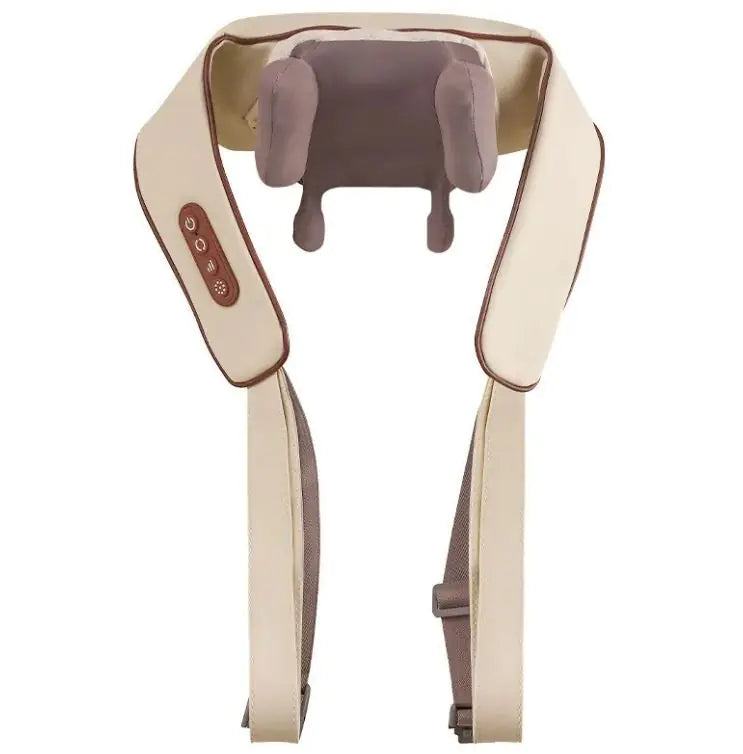 Rechargeable Shiatsu Shoulder & Neck Deep Tissue Massager with Heat